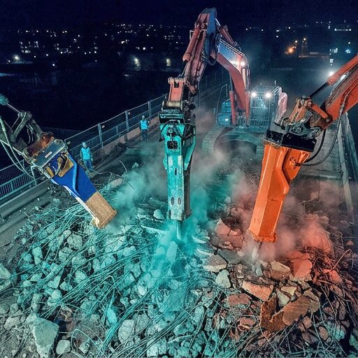 IMET_bracci_demolitori Funkfernsteuerungen für Abbruchausleger